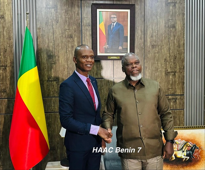 Za-Kpota : le maire Marc Ahossouboco reçu par le Président de la Haac