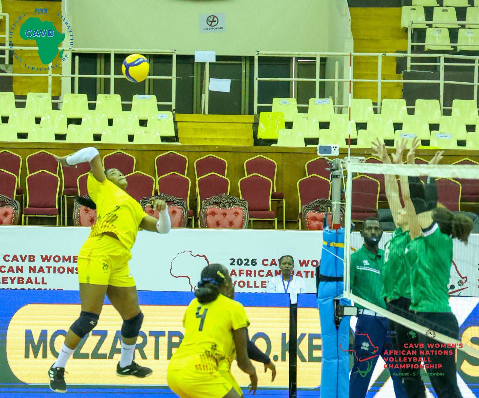 Volleyball : quatre équipes invaincues pour deux places en finale à Nairobi