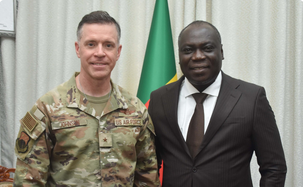 Coopération militaire : le Bénin et le Dakota du Nord des Usa veulent aller plus loin