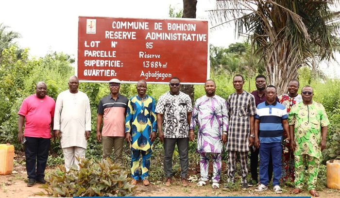 Bohicon engage la sécurisation de 109 réserves administratives de la commune