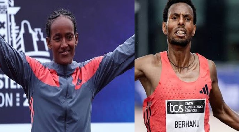 Doublé éthiopien et record de Buze Diriba au marathon d'Amsterdam